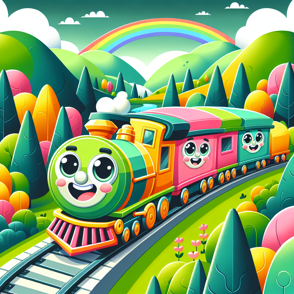 Happy Train Numbered Painting Kits