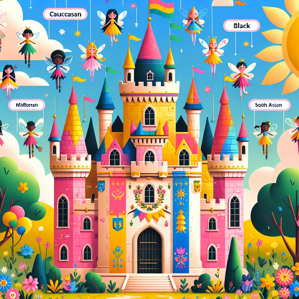 Fabulous Fairy Tale Castle Paint By Numbers Art