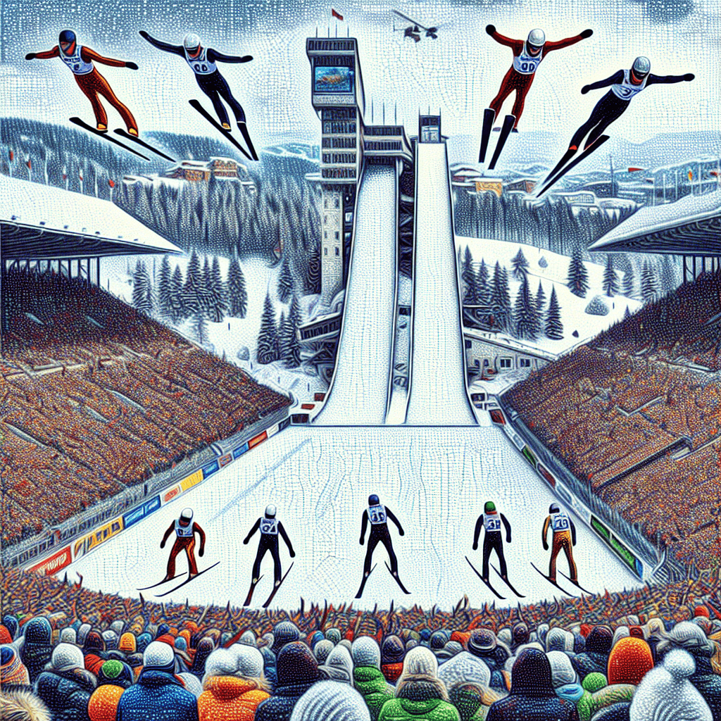 Holmenkollen Ski Festival - Oslo Paint By Numbers Art