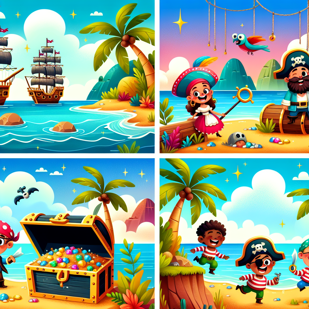 Pirate's Bay Paint By Number
