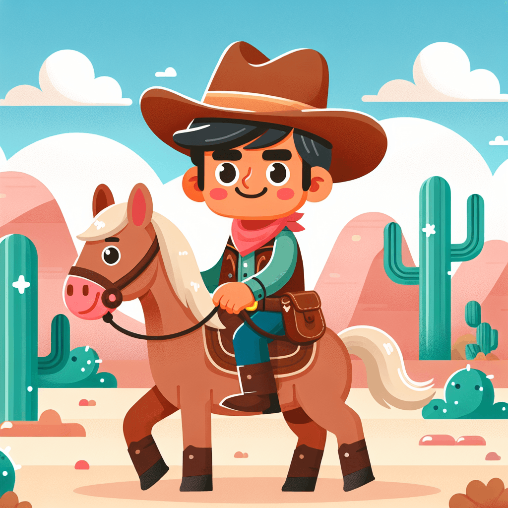 Wild West Cowboy Adventures Paint By Number