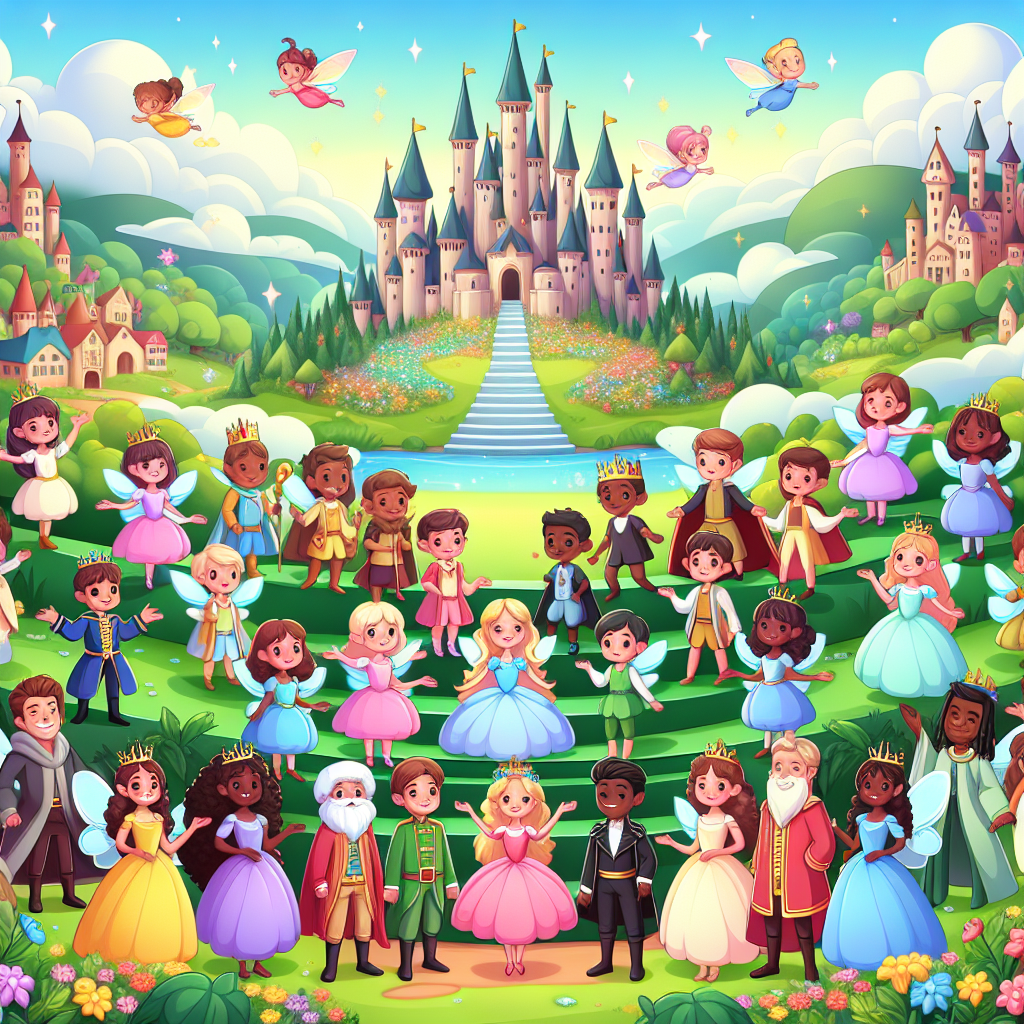 Sweet Fairy Tale Adventure Paint By Number