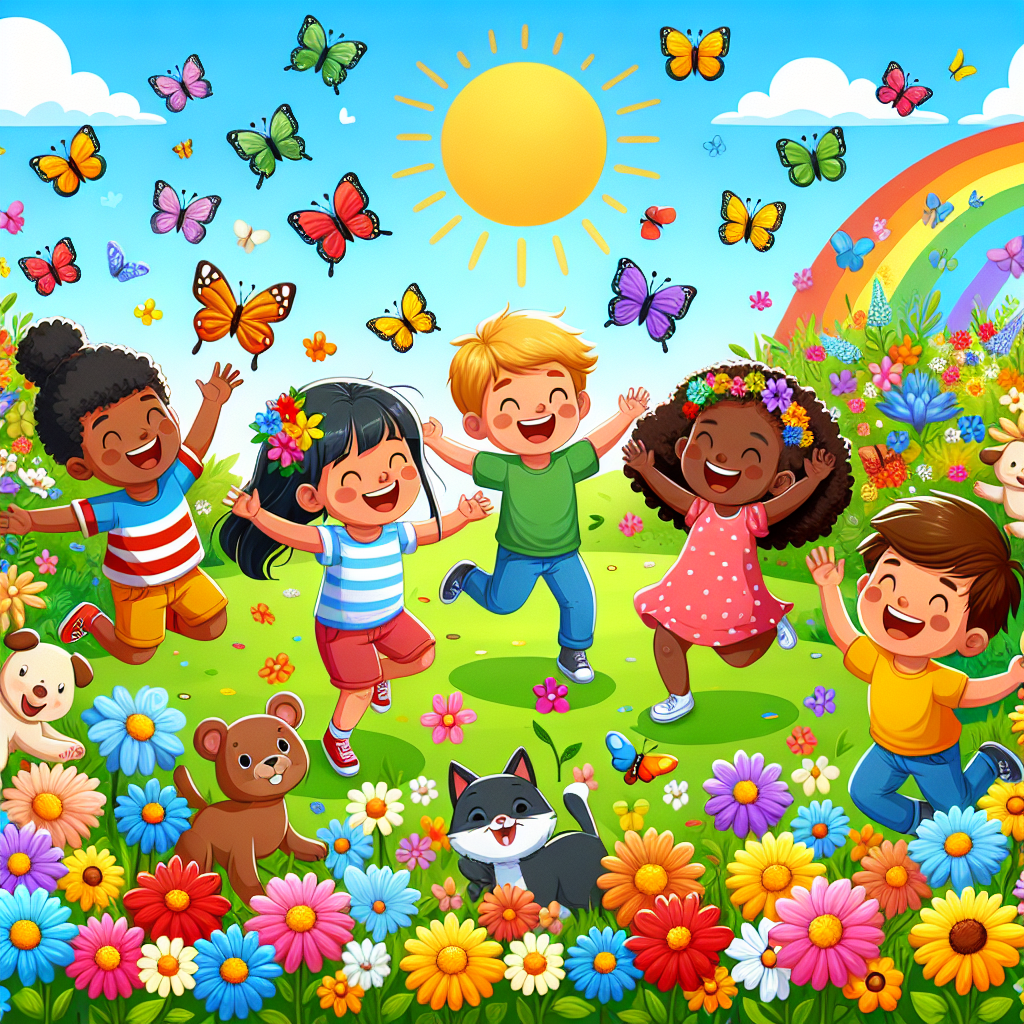 Joyful Spring Adventure DIY Paint By Numbers