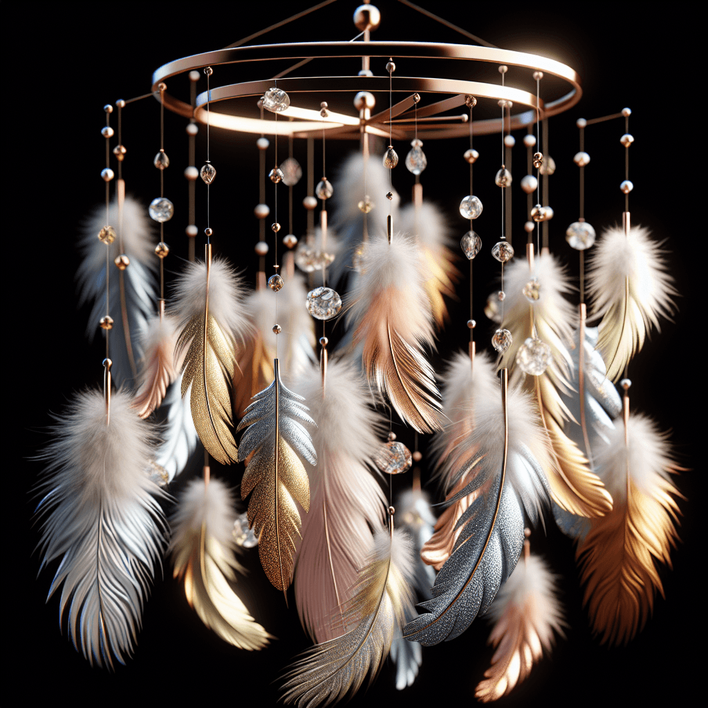 Gilded Feather Mobile Numbered Painting Kits