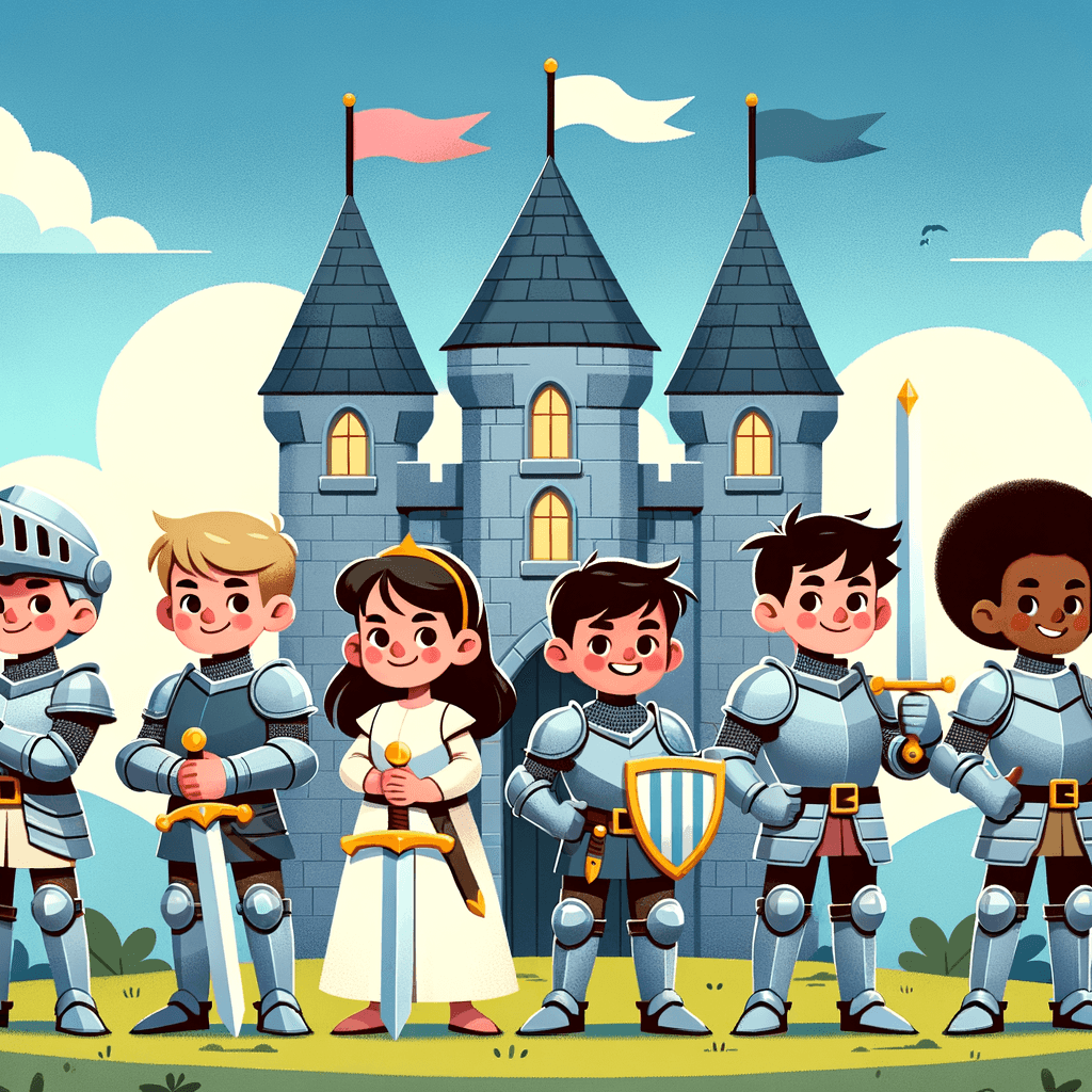 Knights Of The Castle Paint By Number