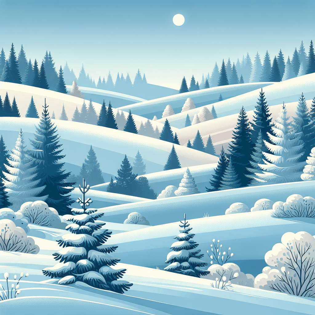 Nordic Winter Enchantment Paint By Color