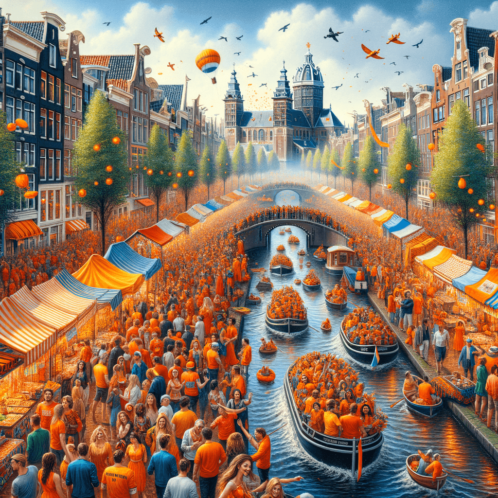Queen's Day - Netherlands Numbered Painting Kits