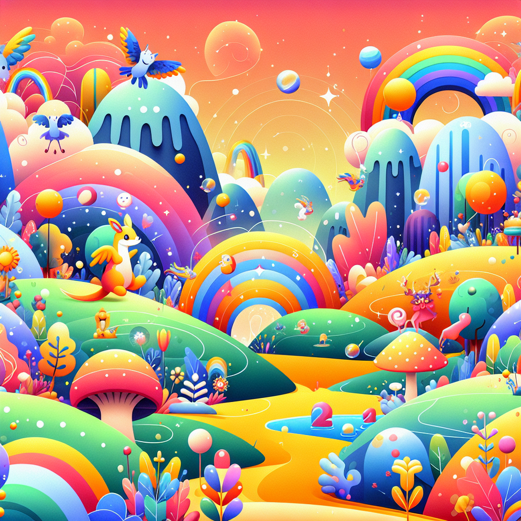 Wonderland Of Whimsy Paint By Color