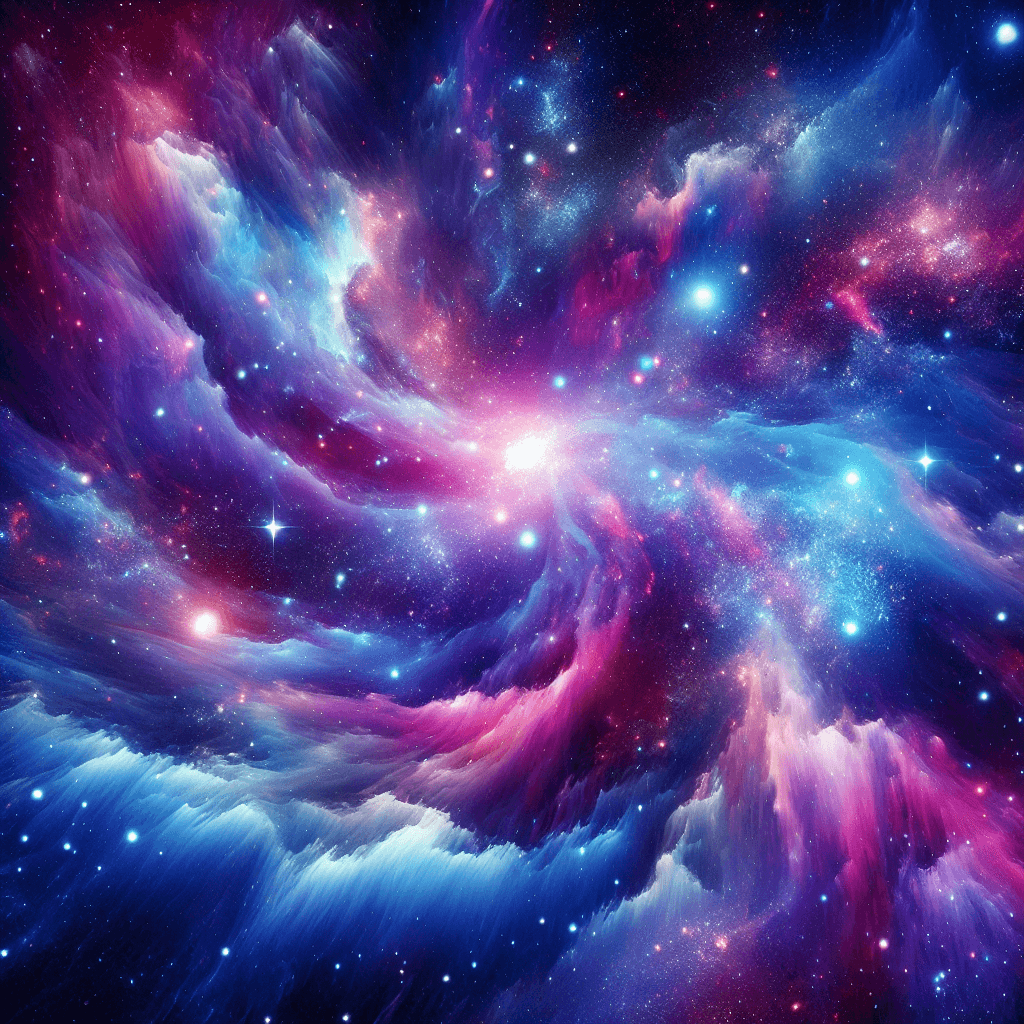 Galactic Voyage Fantasia Paint By Numbers Art