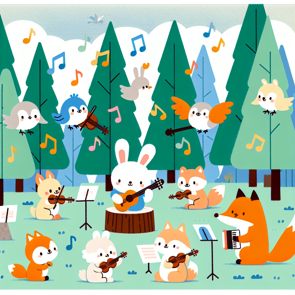 Forest Fantasia Orchestra Paint By Numbers