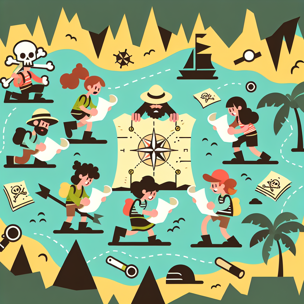 Timeless Treasure Hunt Number Painting