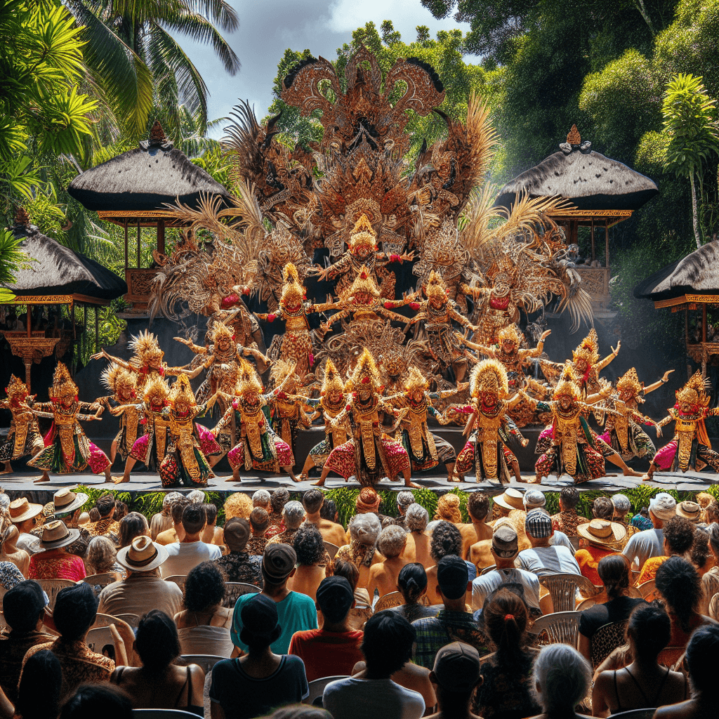 Bali Arts Festival - Bali, Indonesia Painting By Numbers Kit