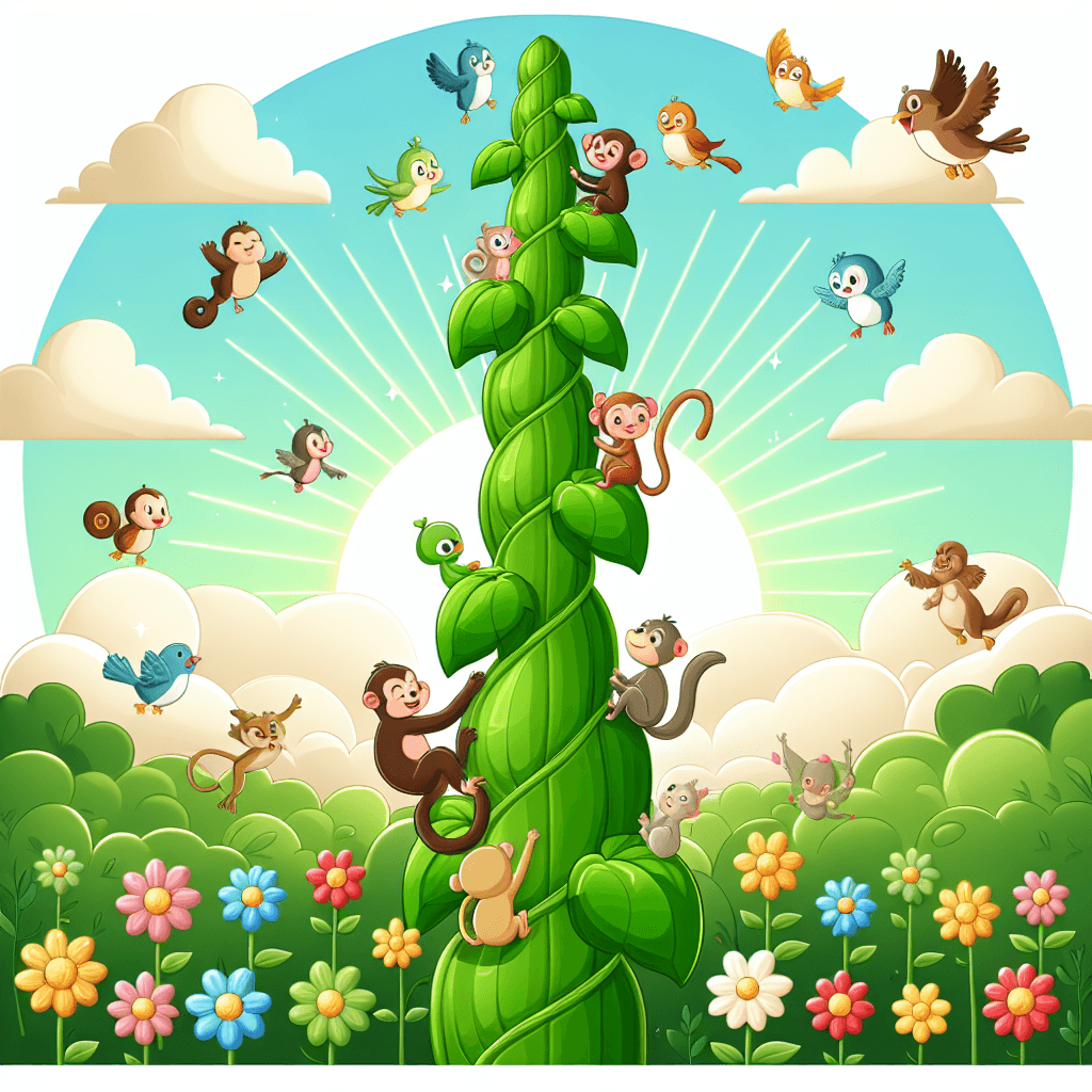 Friendly Giant Beanstalk Paint By Color