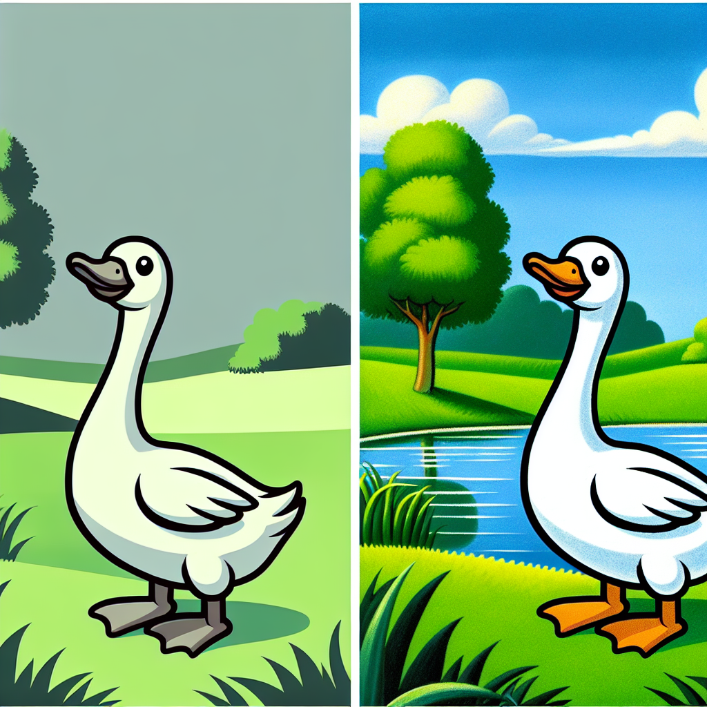 Gleeful Goose Numbered Painting Kits