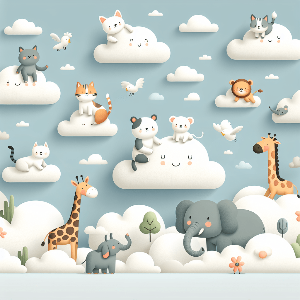 Creative Cloudscape Painting By Numbers Kit
