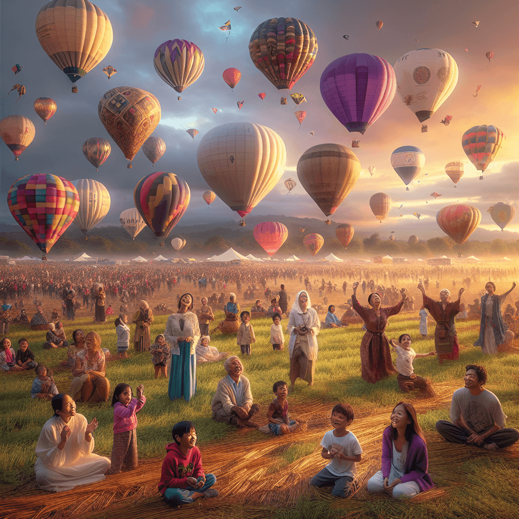 International Balloon Fiesta - Philippines Paint By Numbers Art