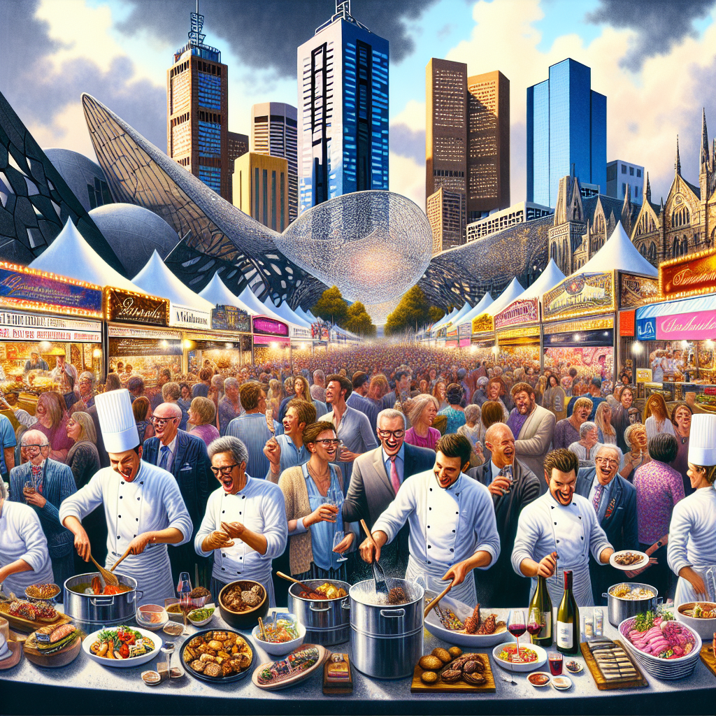 Melbourne Food And Wine Festival - Melbourne, Australia Paint By Numbers