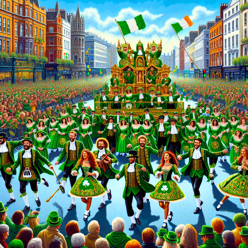 St. Patrick’s Festival - Ireland Painting By Numbers Kit