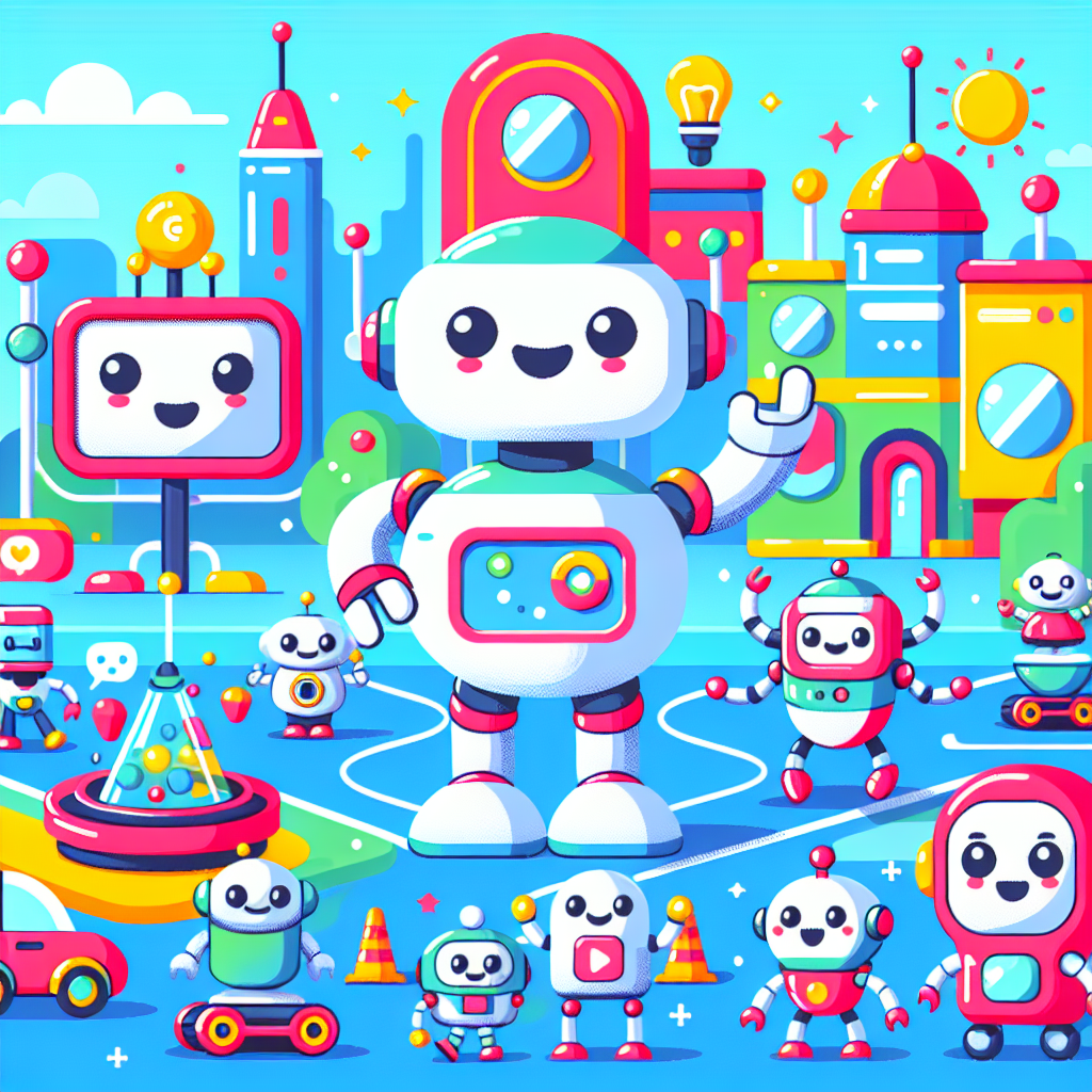 Adventurous Robot Rally Paint By Color