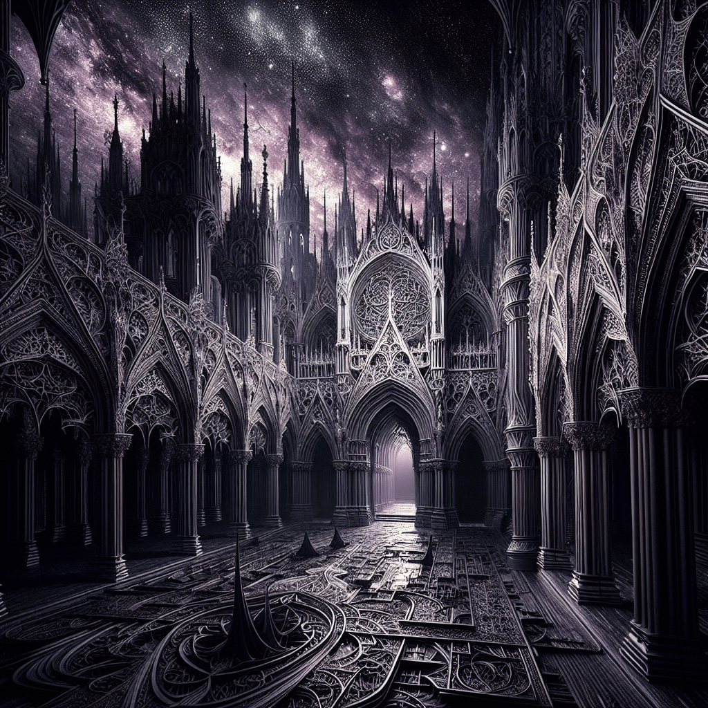 Gothic Enchantment Numbered Painting Kits