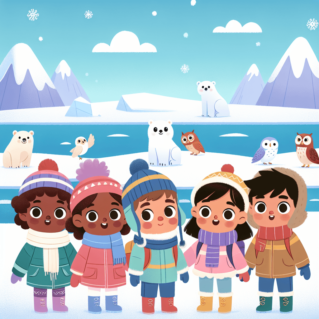 Arctic Wonderland Exploration Paint By Color