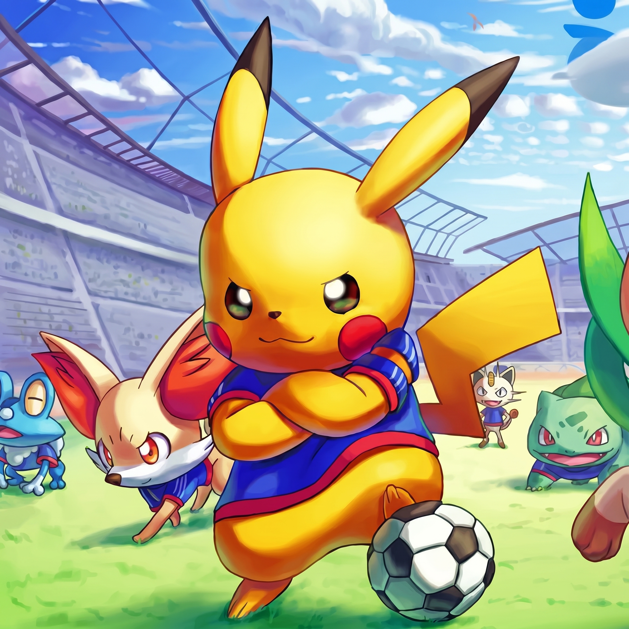 FIFA 2026 Pikachu Soccer Paint By Numbers Kit