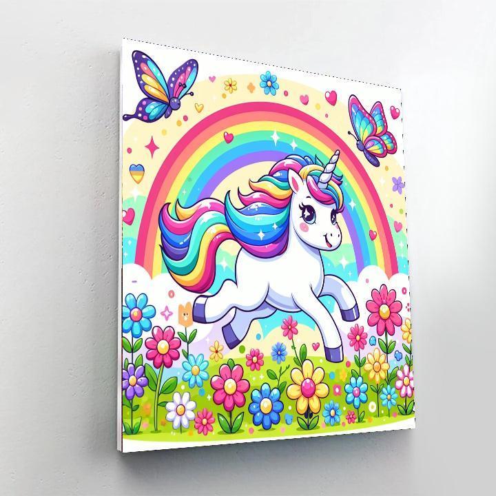 Enchanted Unicorn Fantasy Numbered Painting Kits