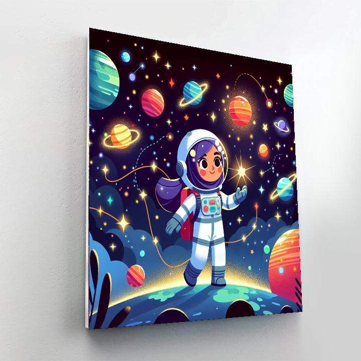 Space Mission Adventure Paint By Number