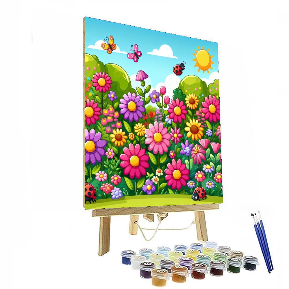 Giggles From The Garden Paint By Number