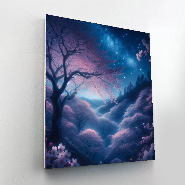 Sakura Blossom Fantasy Paint By Numbers Kits