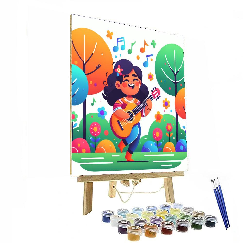 Merry Musician Paint By Number