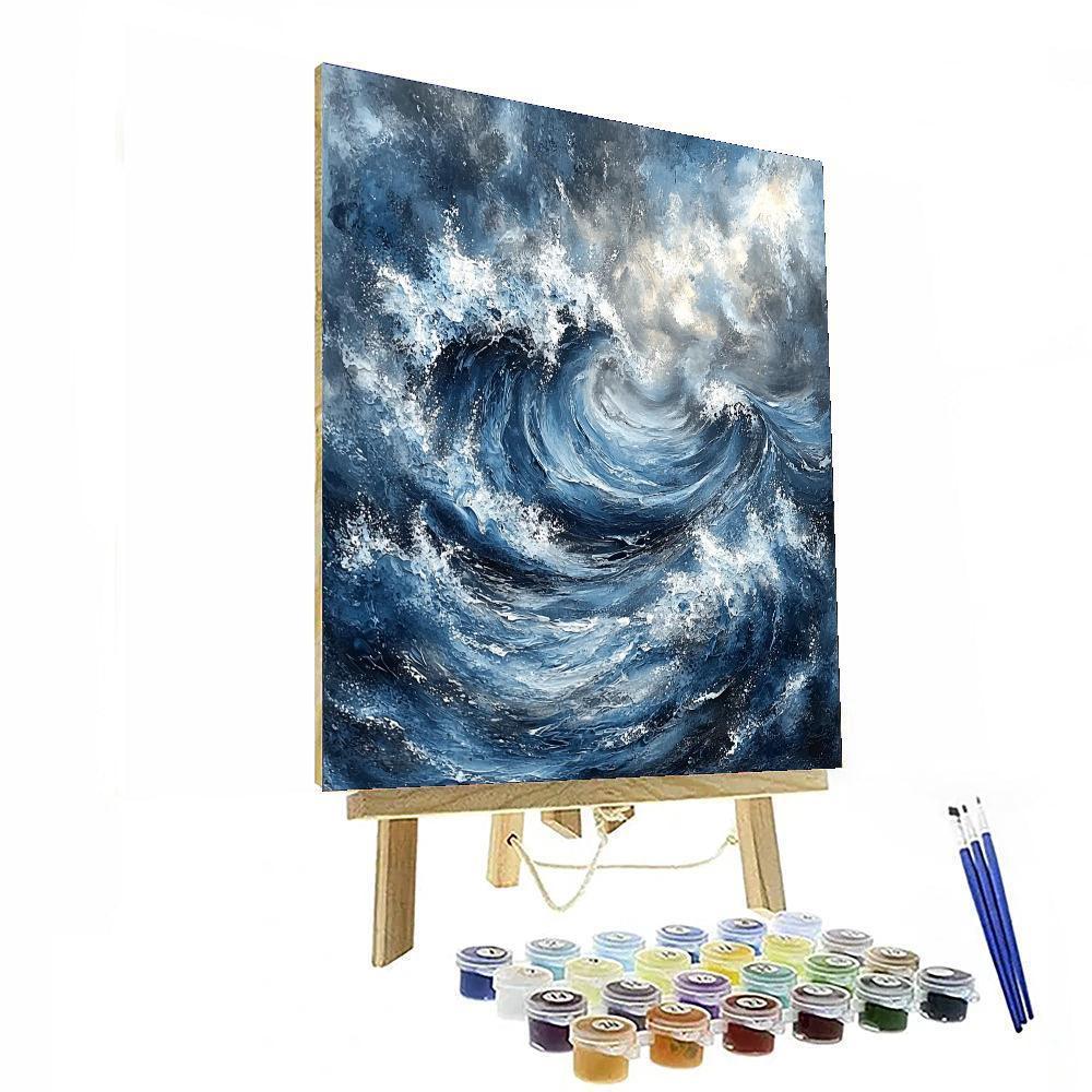 Michelangelo Inspired Elemental Forces  Painting By Numbers Kit