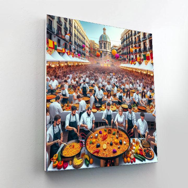 Gastronomy Festival Painting Number Kit