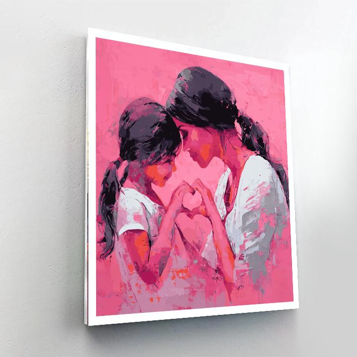 The Heart Of A Mother's Love Paint By Number