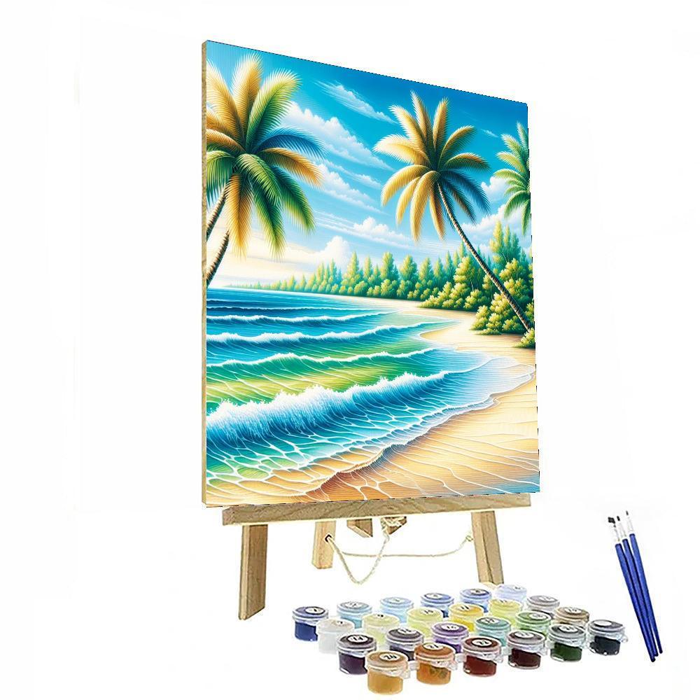 Fabulous Tropical Paradise Numbered Painting Kits