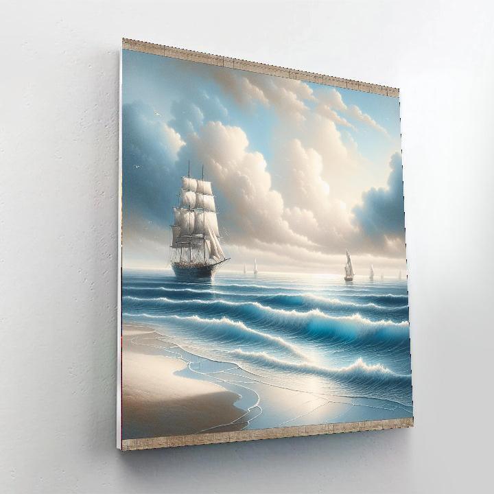 Nautical Coastal Charm Paint By Numbers Kits