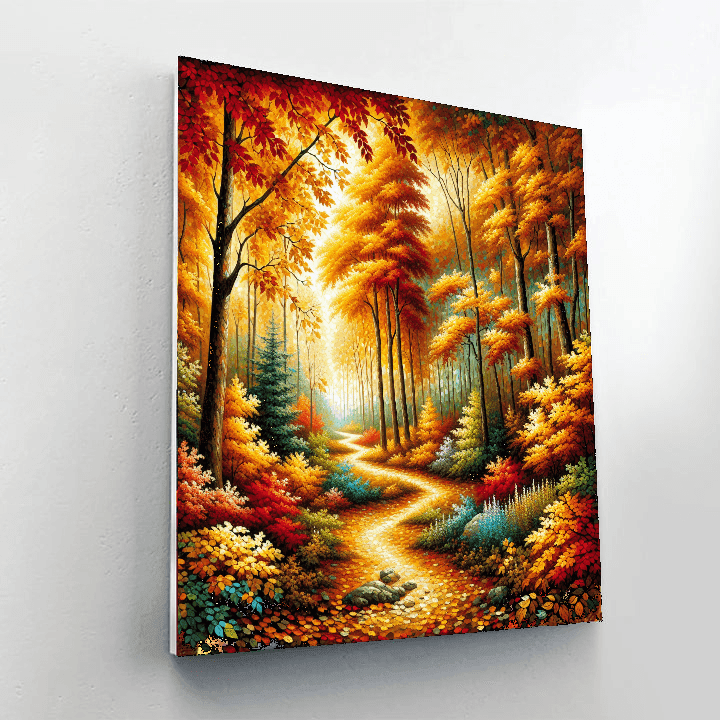 Autumn Equinox Symphony Painting By Numbers Kit