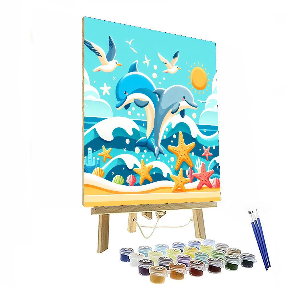 Seaside Exploration Excursion Number Painting