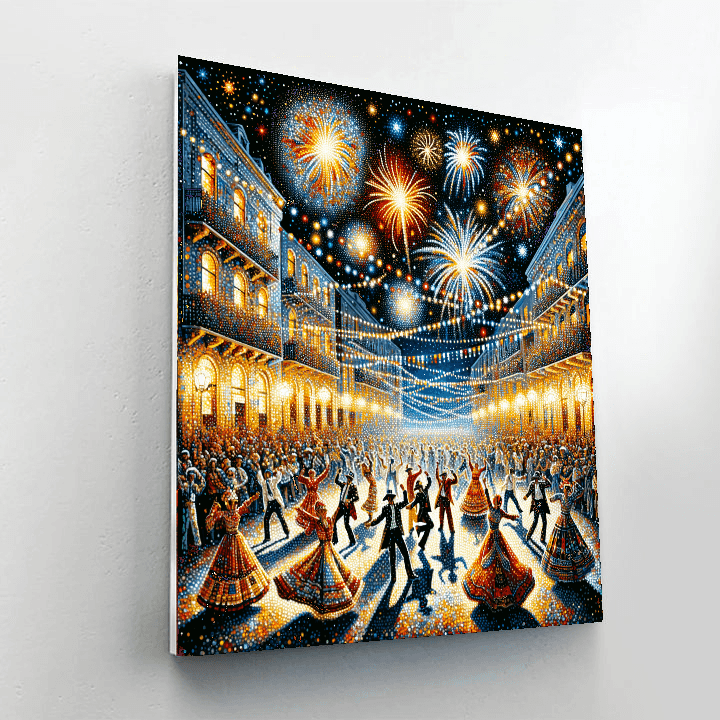 Diwali Light Festival - Leicester, Uk Number Painting