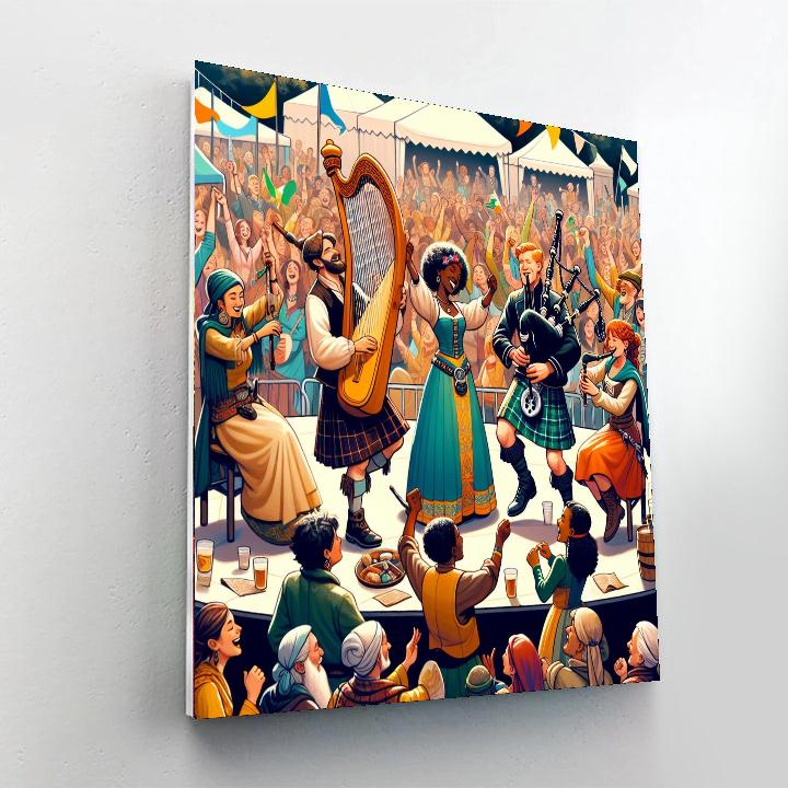 Celtic Festival Paint By Number