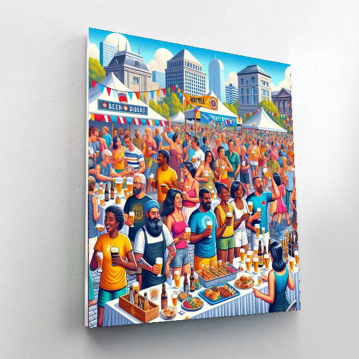 International Festival Of Beer - Canada Numbered Painting Kits