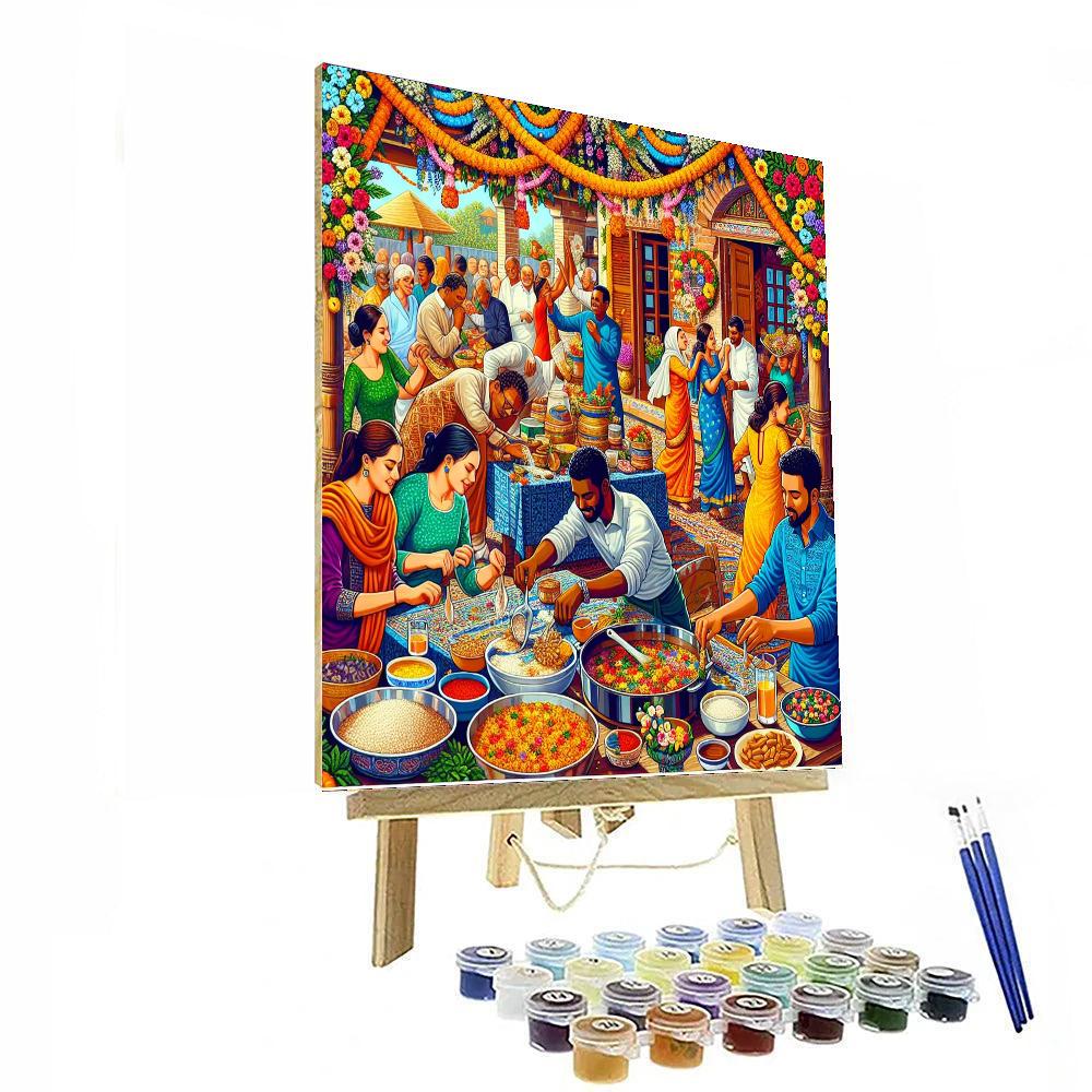 Ougadi Festival Numbered Painting Kits