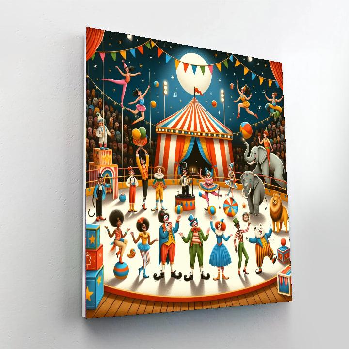 Enchanted Circus Dreams Numbered Painting Kits