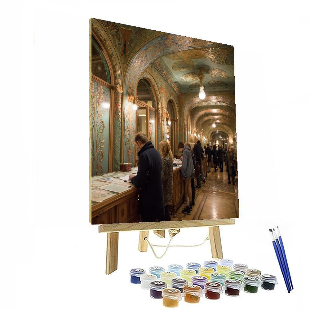 Alesund Art Nouveau Centre DIY Paint By Numbers