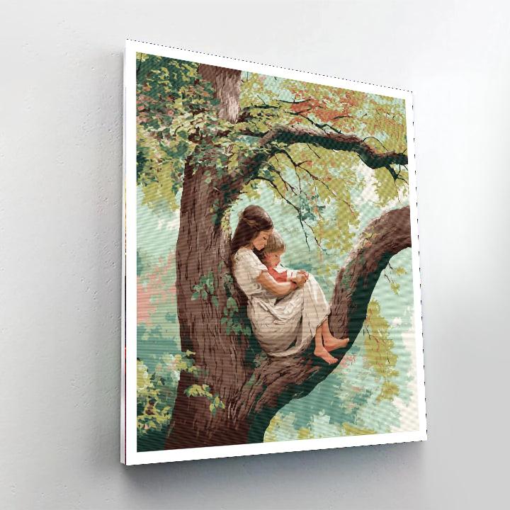 A Mother's Hug Paint By Numbers Kits