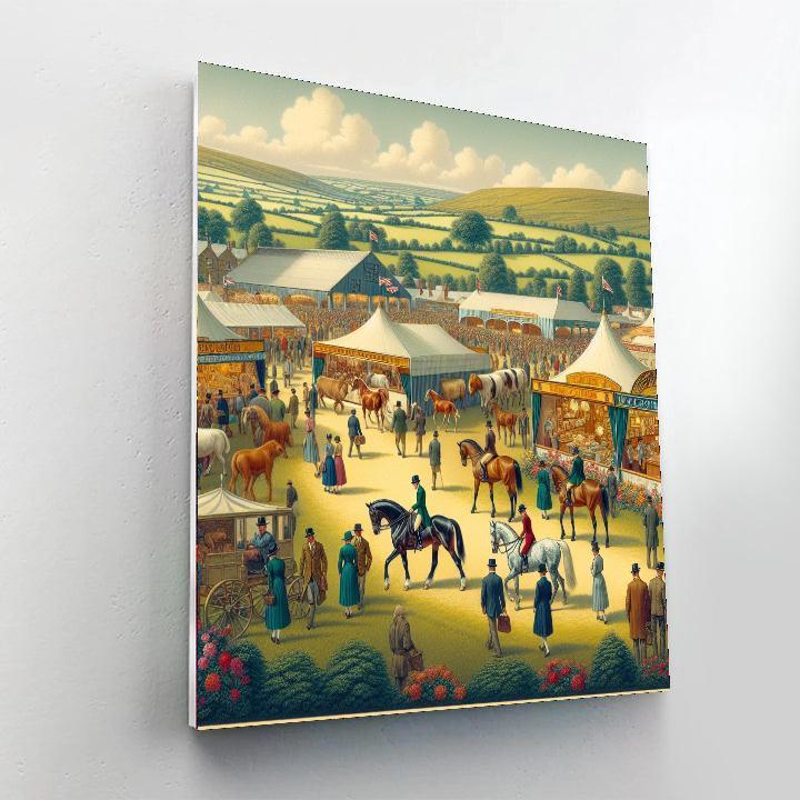 Great Yorkshire Show - England Paint By Color