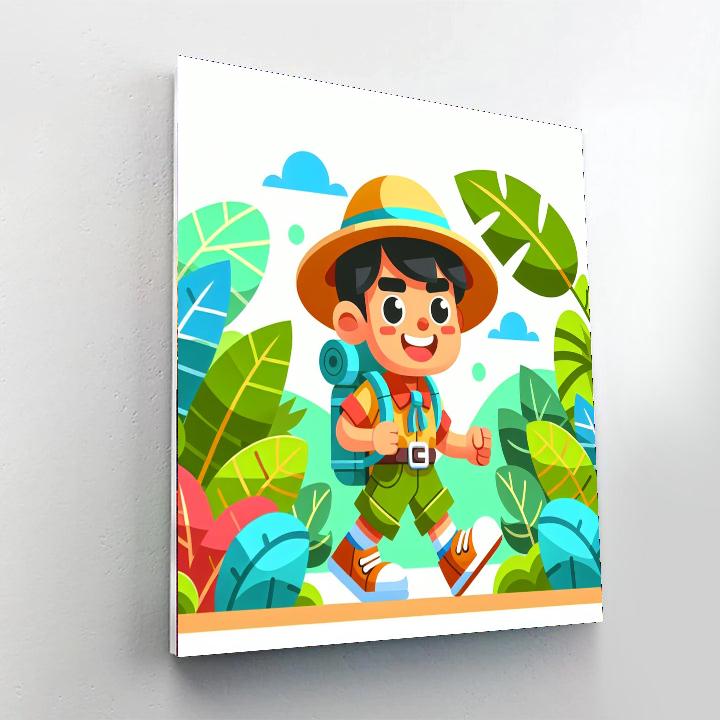 Eager Explorer Painting Number Kit