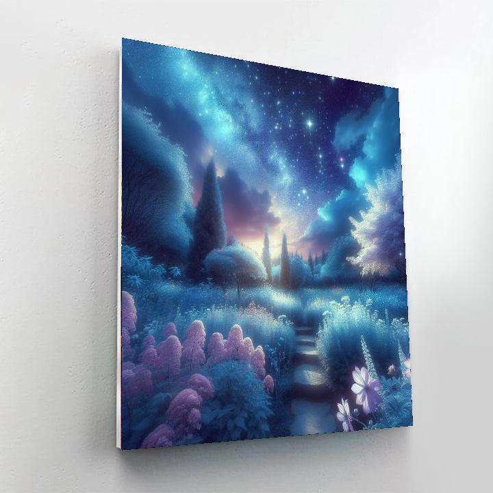 Celestial Garden Reverie Paint By Numbers Art