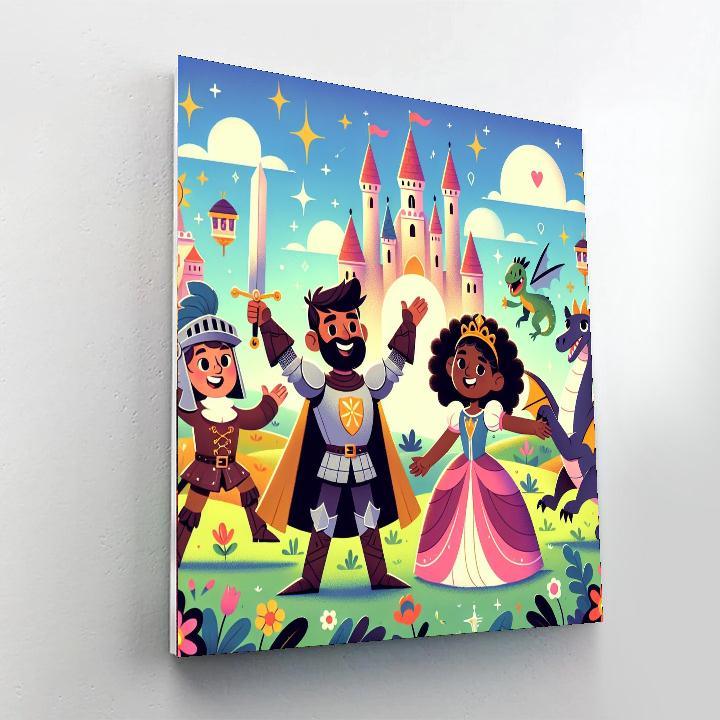 Fantasy World Of Adventures Paint By Numbers