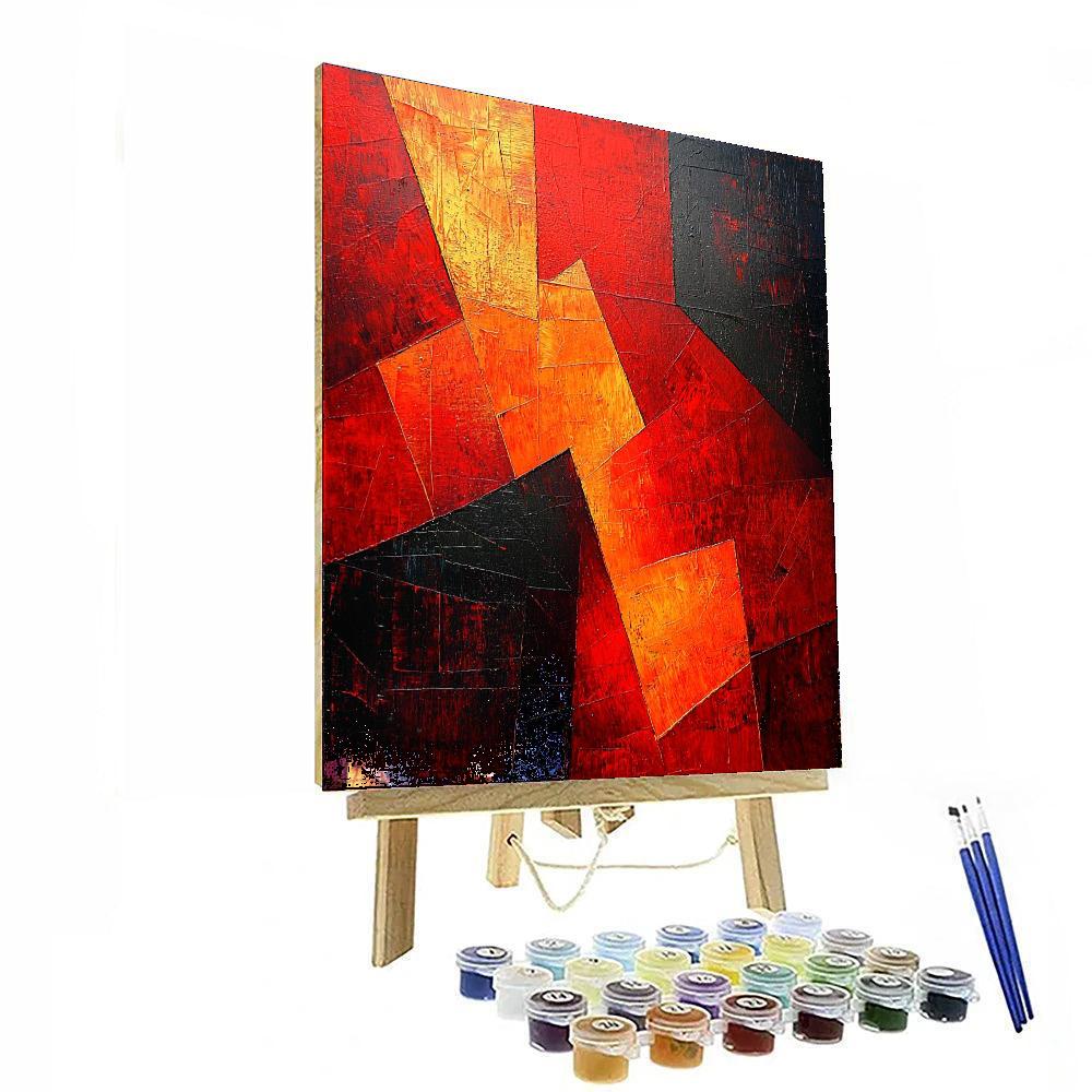 Caravaggio Inspired Embers Of Passion  Paint By Numbers Kits